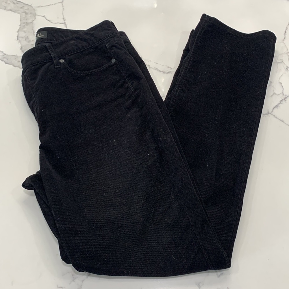 Talbots Cotton/Lycra/Spandex Velour Like Pants. Black. Size‎ 10 (562) - Picture 4 of 13